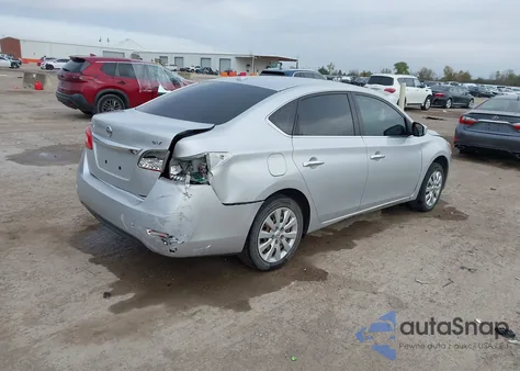 2015 Nissan Sentra Fe+ S/S/Sl/Sr/Sv z USA, uszkodzony, nr VIN 3N1AB7AP7FL638800